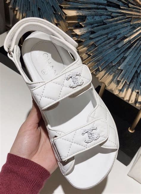 chanel sandals rope|chanel velcro sandals 2020 price.